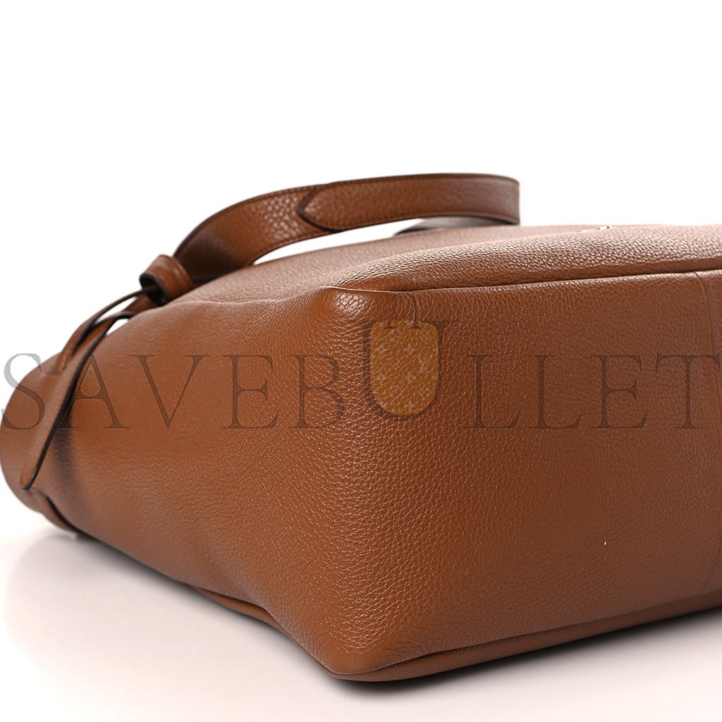 PRADA VITELLO DAINO FLOU DYNAMIQUE TOTE COGNAC (32*27*14cm) PRADA VITELLO DAINO FLOU DYNAMIQUE TOTE COGNAC (32*27*14cm)