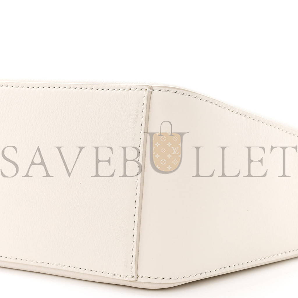 LOEWE CALFSKIN MINI HAMMOCK HOBO SOFT WHITE (17*15*10cm) LOEWE CALFSKIN MINI HAMMOCK HOBO SOFT WHITE (17*15*10cm)
