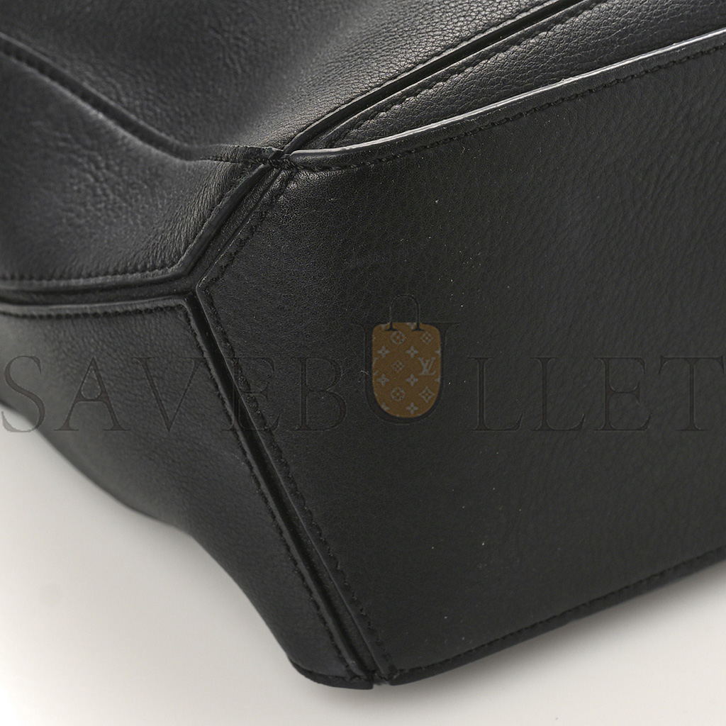 LOEWE CALFSKIN SMALL PUZZLE BAG BLACK (24*16.5*10.5cm) LOEWE CALFSKIN SMALL PUZZLE BAG BLACK (24*16.5*10.5cm)